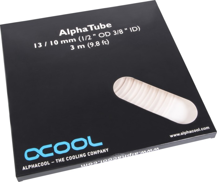 Alphacool AlphaTube HF Ultra Clear, 13/10mm, 3m, klar, retail