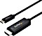 StarTech USB-C 3.1 [Stecker] auf HDMI [Stecker] 4K 60Hz Adapterkabel schwarz, 2m (CDP2HD2MBNL)