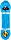 Beal Opera Dry Cover uniwersalna lina wspinaczkowa 8.5mm niebieski