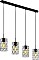 Eglo Estevau lampa wisząca 4-palnikowy ciemnobrązowy (97066)