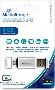MR 930-2 – USB-Stick, USB 2.0, 8 GB, Kombo Micro USB