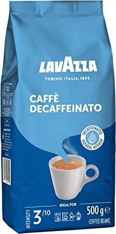 Lavazza Caffè Crema Decaffeinato kawa w ziarnach, 500g