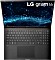 LG gram 16 (2023), czarny, Core i7-1360P, 16GB RAM, 1TB SSD, DE Vorschaubild