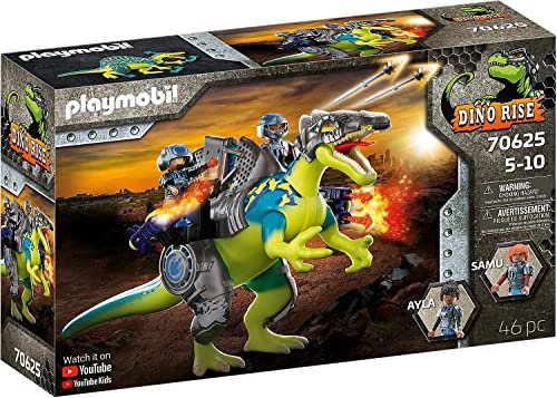 Playmobil 70625 Spinosaurus Doppelte Verteidigungs-Power Dinosaurier Spielset 