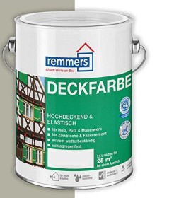 Remmers Deckfarbe Holzschutzmittel hellgrau, 750ml