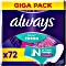 Always Dailies Flexistyle normal fresh scent panty liners, 72 pieces