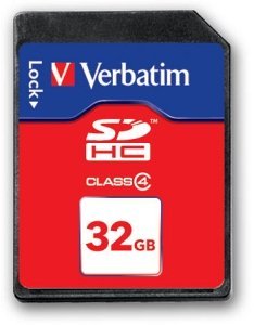 Verbatim SDHC 32GB, Class 4