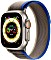 Apple Watch Ultra mit Trail Loop M/L blau/grau (MQFV3FD)