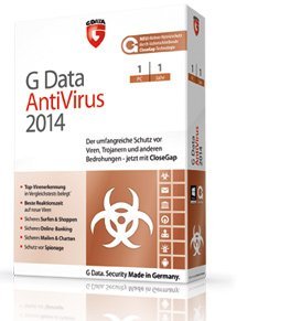 GData Software AntiVirus 2014, 3 użytkowników, 1 rok, ESD (niemiecki) (PC)