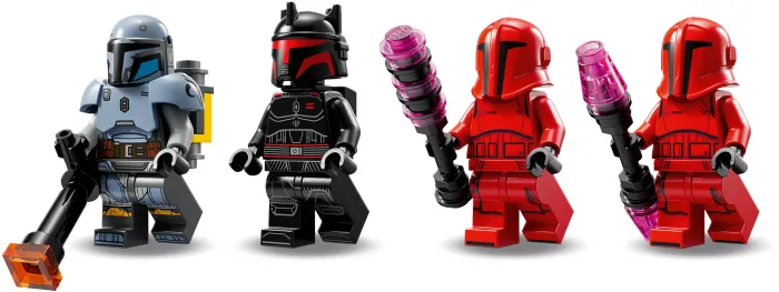 LEGO Star Wars - Duell zwischen Paz Vizsla und Moff Gideon