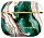 iDeal of Sweden Printed AirPods Pro Case Golden Jade Marble (IDFAPC-PRO-98)