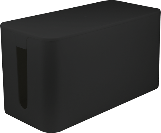 LogiLink Kabelbox klein, 235x115x120mm, schwarz