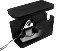 LogiLink Kabelbox klein, 235x115x120mm, schwarz Vorschaubild