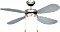 AireRyder Classic ceiling fan silver/nickel (FN43332)