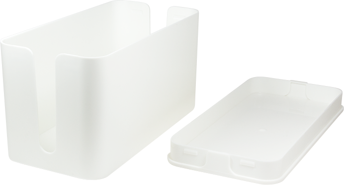 LogiLink Kabelbox mały, 235x115x120mm, biały