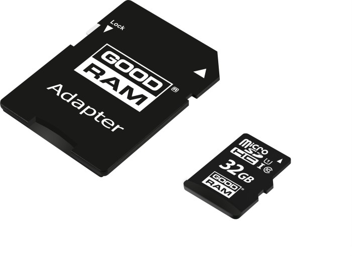 goodram M1AA R100 microSDHC 32GB Kit, UHS-I U1, Class 10
