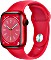 Apple Watch Series 8 (GPS) 45mm Aluminium (PRODUCT)RED mit Sportarmband (PRODUCT)RED (MNP43FD)