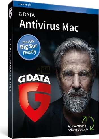 GData Software AntiVirus do Mac, 6 użytkowników, 1 rok, ESD (niemiecki) (MAC)