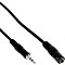 InLine Jack 3.5mm kabel przedłużający czarny 1m (99934)