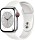 Apple Watch Series 8 41mm Aluminium silber mit Sportarmband weiß (MP4A3FD)