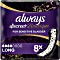 Always Discreet boutique inserts+ long incontinence pad, 8 pieces