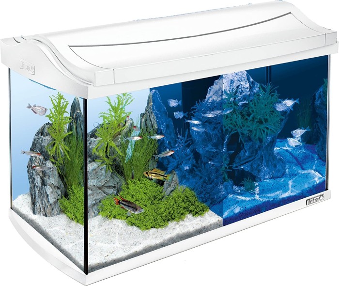 Tetra AquaArt LED Aquarium Komplettset 60l weiß