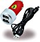 Ferrari Kfz-Ladegerät inkl. Micro-USB-Kabel rot (FERUCC2UMIRE)
