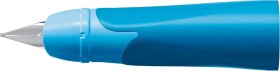 STABILO EASYbirdy Griffstück mit Ersatzfeder, 3D Wildlife Special Edition blau Anfänger, RH
