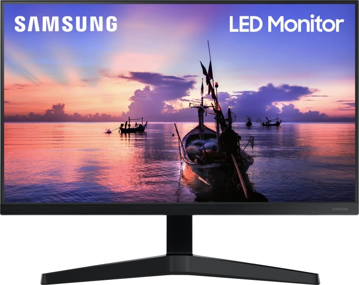Samsung Monitor F24T352FHR, 24 Zoll, IPS-Panel, Full HD-Auflösung, AMD FreeSync, Reaktionszeit 5 ms, 75 Hz Bildwiederholrate, Dark Blue