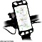 SBS Mobile 360° Rotatable Mobile Phone Holder for Bicycles/Scooters schwarz (TEERIDEHOLD360)