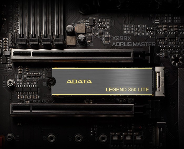 ADATA LEGEND 850 LITE 2TB, M.2 2280 / M-Key / PCIe 4.0 x4, Kühlkörper