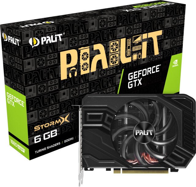 Palit GeForce GTX 1660 SUPER StormX, 6GB GDDR6, DVI, HDMI, DP