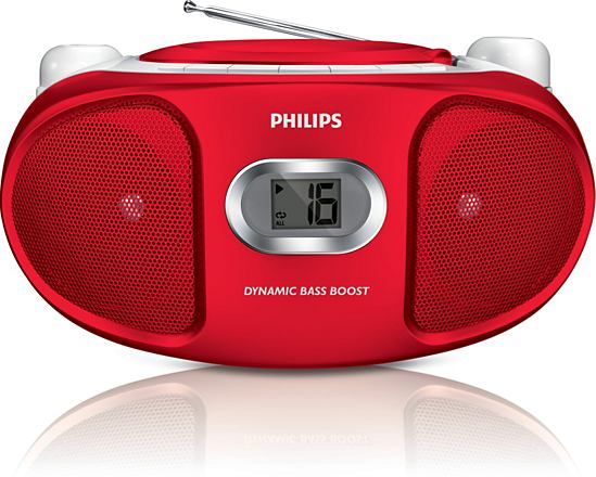 Philips AZ105R czerwony