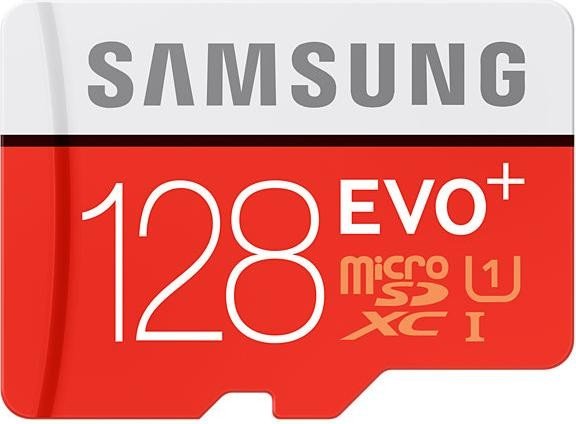 Samsung EVO+ R80/W20 microSDXC 128GB Kit, UHS-I, Class 10