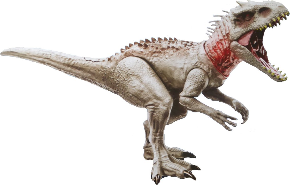 Jurassic World Indominus Rex Dinosaurier GCT95 Mattel Licht und Sound NEU & OVP 