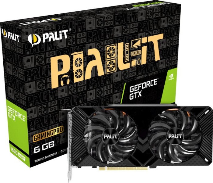 Palit GeForce GTX 1660 SUPER GP, 6GB GDDR6, DVI, HDMI, DP