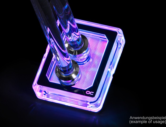 Alphacool Eisblock XPX Pro Aurora Light, Acryl