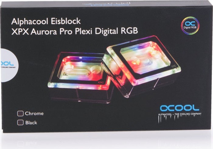 Alphacool Eisblock XPX Pro Aurora Light, Acryl