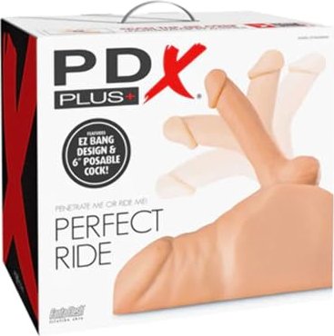 Pipedream PDX Plus Perfect Ride kolor skóry/jasny
