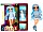 MGA Entertainment Rainbow High Core Fashion Doll - Ice (575771EUC)