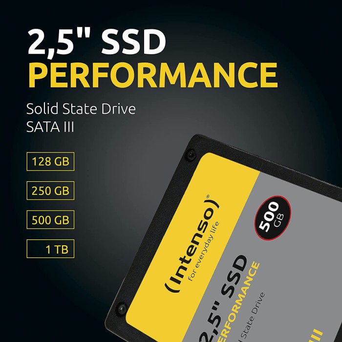 Intenso Performance SSD 250GB, 2.5" / SATA 6Gb/s