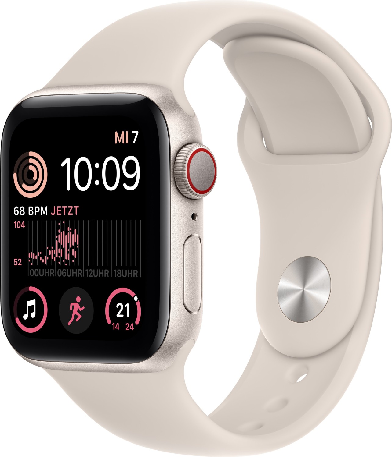 Apple Watch SE 2022 Polarstern mit € | (2024) 40mm Preisvergleich Geizhals 299,00 (GPS Deutschland + Cellular) Polarstern ab Sportarmband