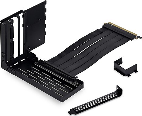 Lian Li O11D EVO Vertical GPU Kit, Riser Card inkl. PCI-Slot Blende für O11D EVO, PCIe 4.0, schwarz