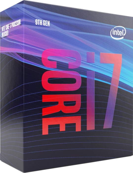 Intel Core i7-9700, 8C/8T, 3.00-4.70GHz, boxed