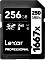 Lexar Professional 1667x Silver Series R250/W120 SDXC 256GB, UHS-II U3, Class 10 (LSD256CB1667)