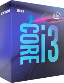 Intel Core i3-9100, 4C/4T, 3.60-4.20GHz, boxed