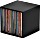 Glorius Record Box 110 Plattenregal schwarz