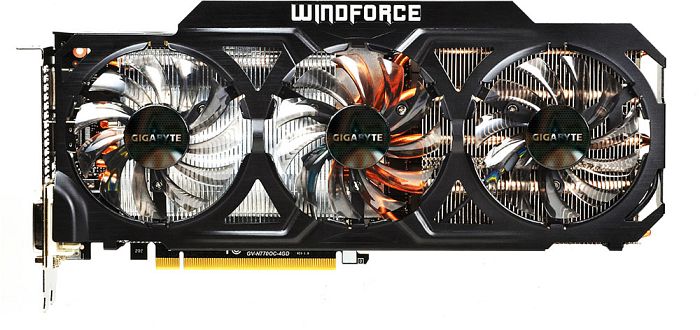 GIGABYTE GeForce GTX 770 Windforce 3X OC (Rev. 1.0), 4GB GDDR5, 2x DVI, HDMI, DP