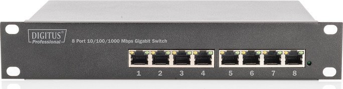Digitus Professional DN-801 Rack Gigabit switch, 8x RJ-45