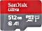 SanDisk Ultra R100 microSDXC 512GB Kit, UHS-I U1, A1, Class 10 (SDSQUAR-512G-GN6MA)